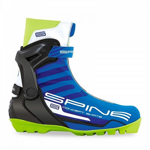 Ботинки лыжные SNS Spine Concept Skate (496) Синий.