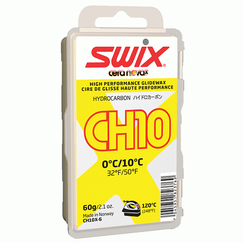 Мазь скольжения Swix CH10X (+10..0°С) Желтый. 60 гр.