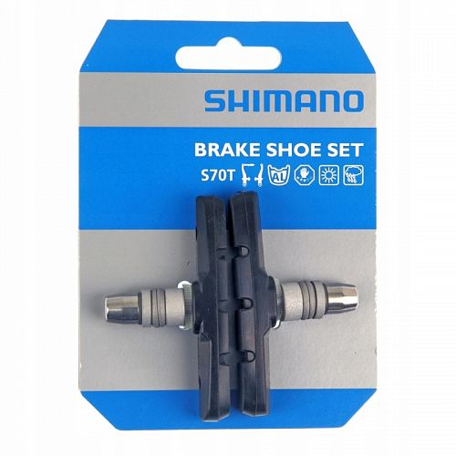 Тормозные колодки Shimano M70T для V-brake (пара)