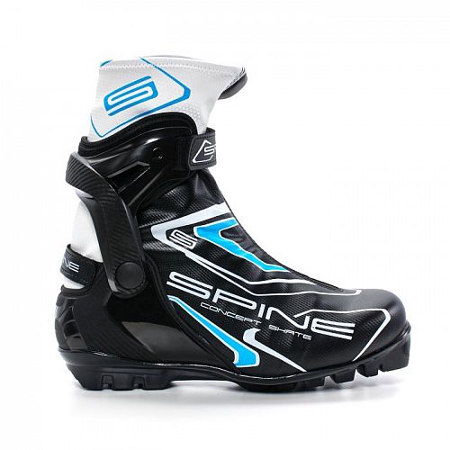 Ботинки лыжные SNS Spine Concept Skate (496/1) Черный.
